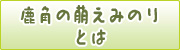 鹿角の萌えみのりとは